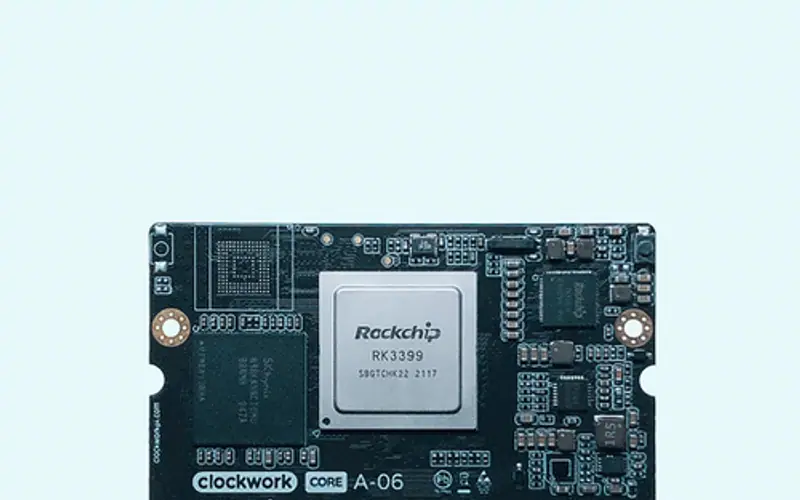 Preview image from ClockworkPi for “ClockworkPi A-06 core (RK3399)”