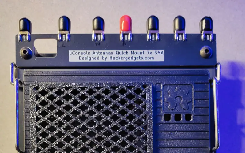 Preview image from ClockworkPi forum for “Back cover for the Raspberry Pi passive cooler”