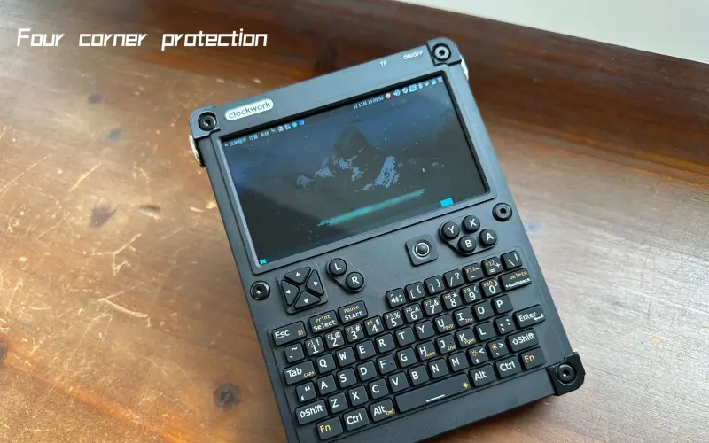Preview image from ClockworkPi forum for “Compact basic protective kit (Ball_Cheese)”