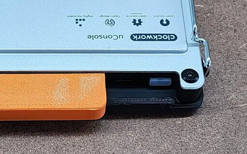 Preview image from ClockworkPi forum for “barry99705's external antenna mount (the orange one)”