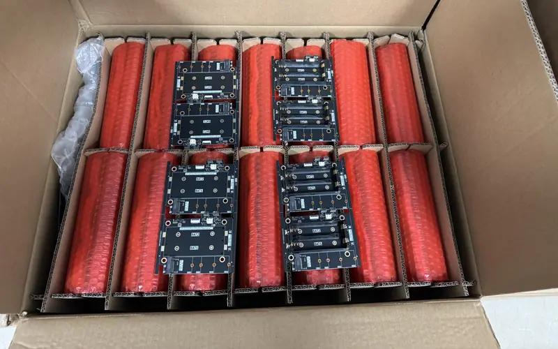 Preview image from ClockworkPi forum for “HackerGadgets Upgrade Kit — NVMe, Gigabit Ethernet, USB 3.0”