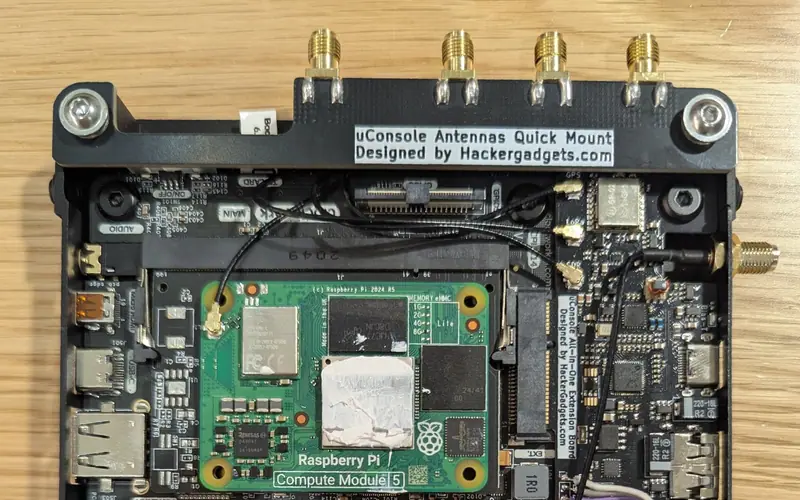 Preview image from ClockworkPi forum for “Hard-wired second Wi-Fi radio on the HackerGadgets board (null)”