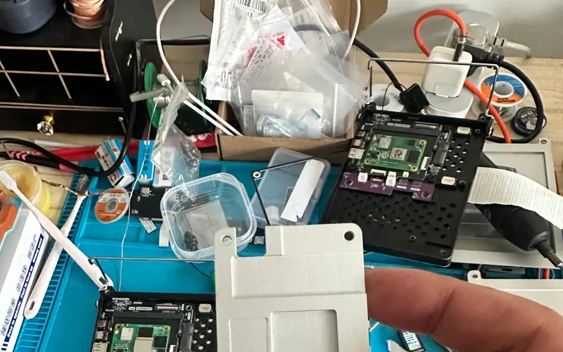 Preview image from ClockworkPi forum for “LULU cooling system (cm cool pad)”