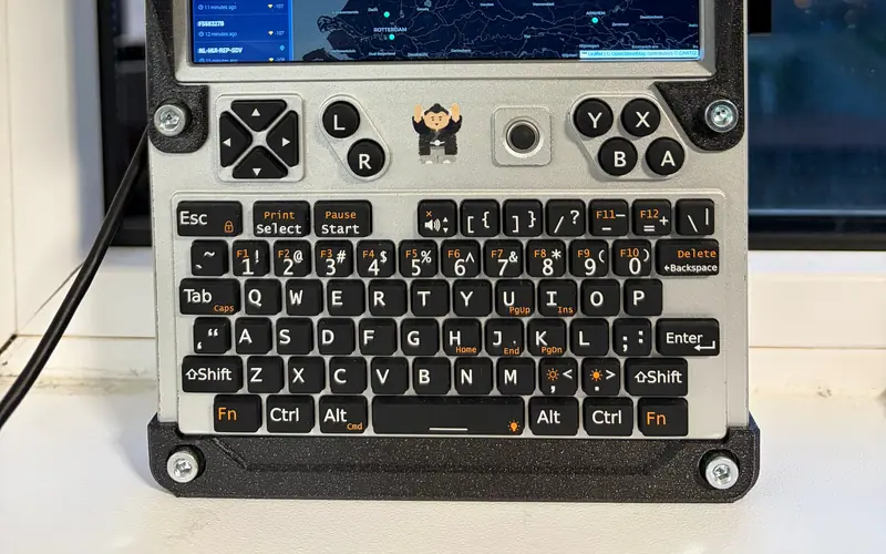 Preview image from ClockworkPi forum for “MeshCore on the AIO v2: YAMPA, tui-meshcore and meshcore-uconsole”