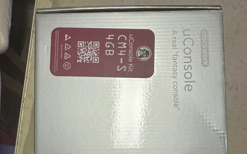Preview image from ClockworkPi forum for “Newer screen panels need a current kernel (Rex's images)”