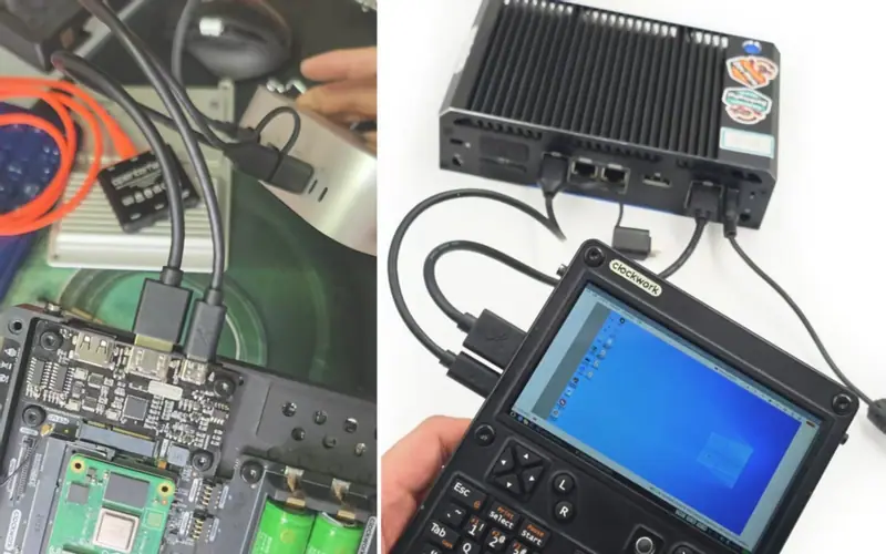 Preview image from ClockworkPi forum for “Openterface KVM extension card”