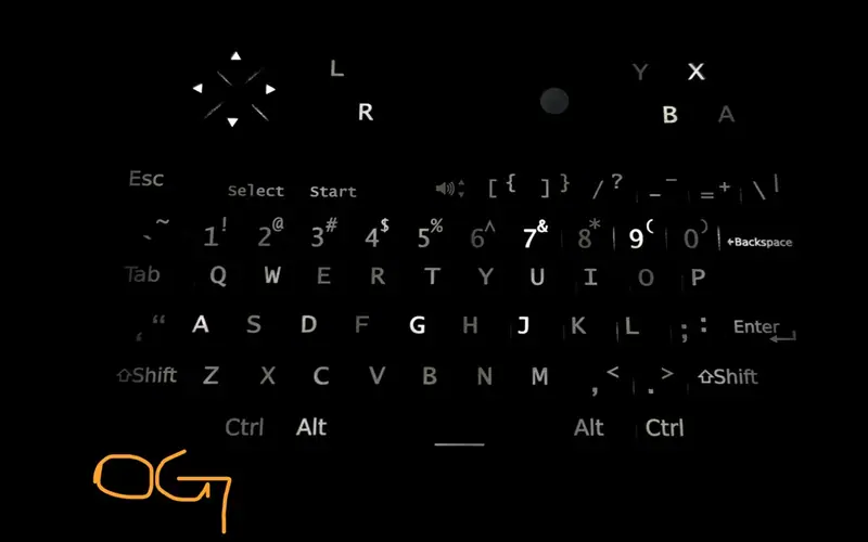 Preview image from ClockworkPi forum for “QMK firmware for the uConsole keyboard”