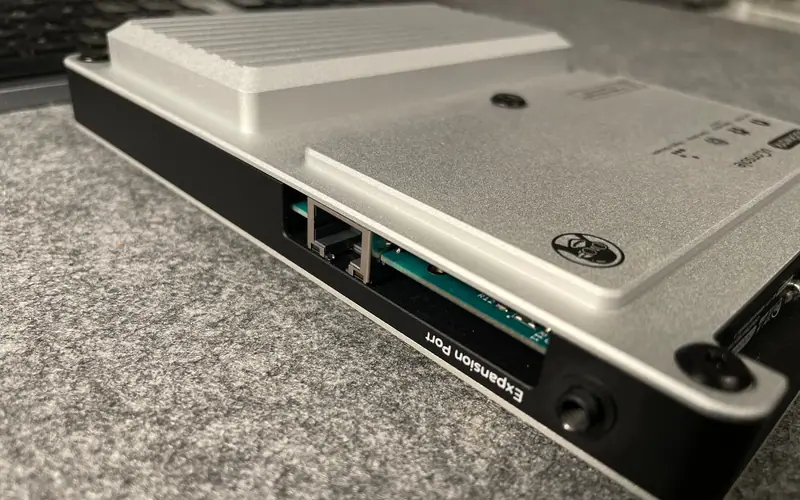 Preview image from ClockworkPi forum for “uEther — wired Ethernet and USB-C card”