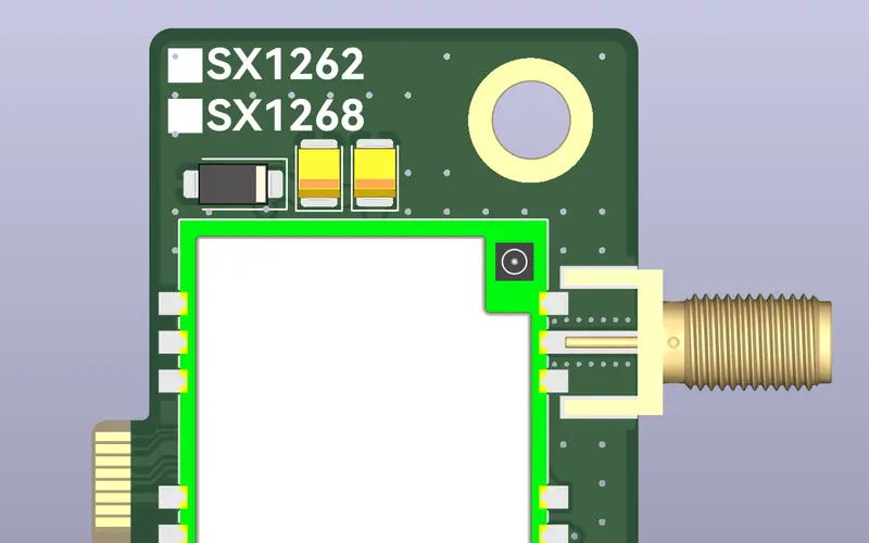 Preview image from ClockworkPi forum for “uMesh — built-in LoRa Meshtastic module”